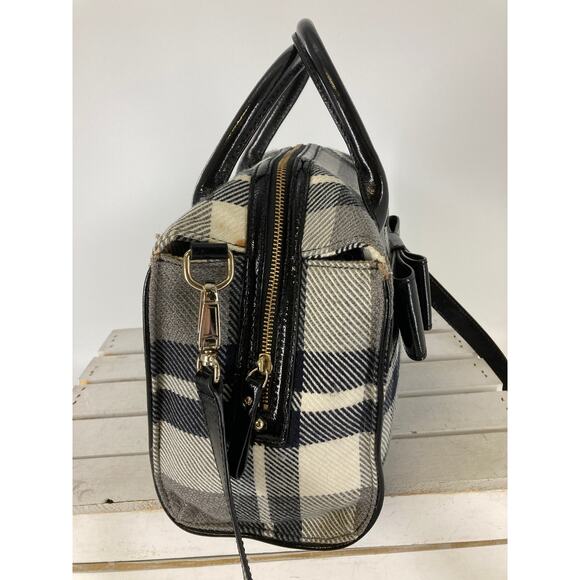 KATE SPADE WOOL PLAID WOMENS LARGE CROSSBODY BAG - Picture 3 of 16